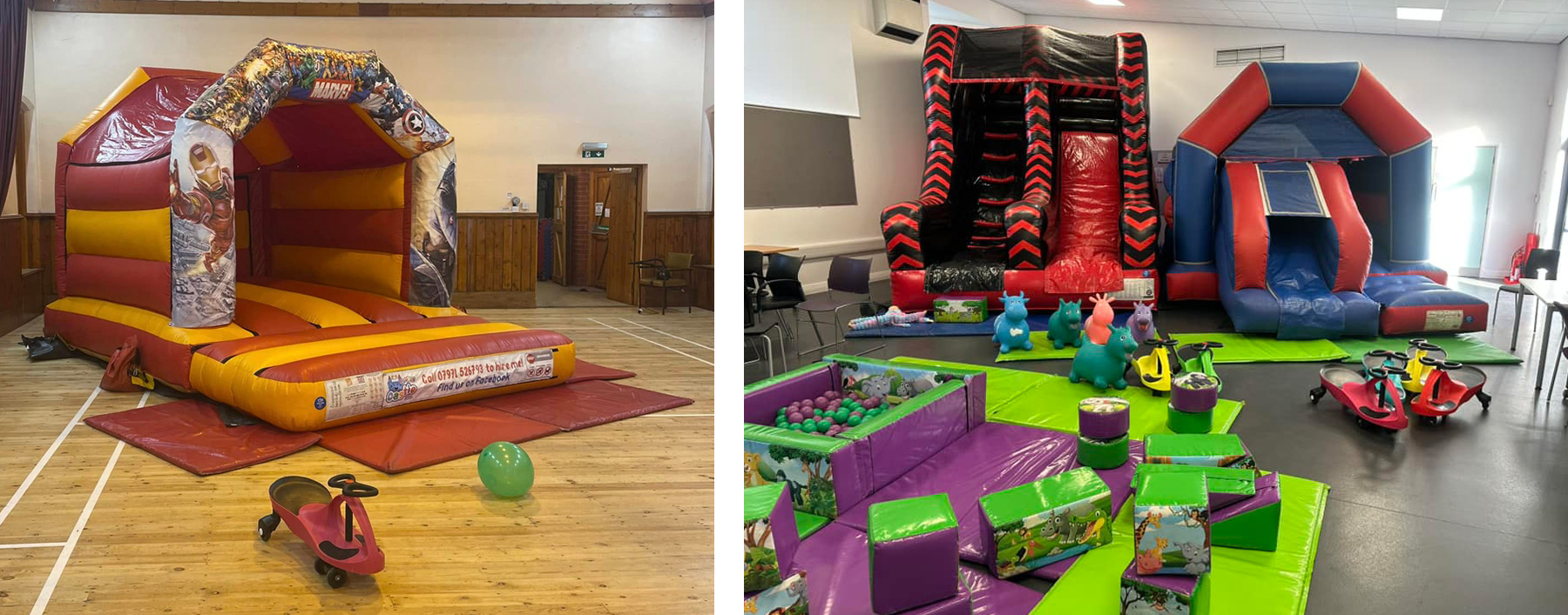 Indoor Inflatable Hire Cheshire