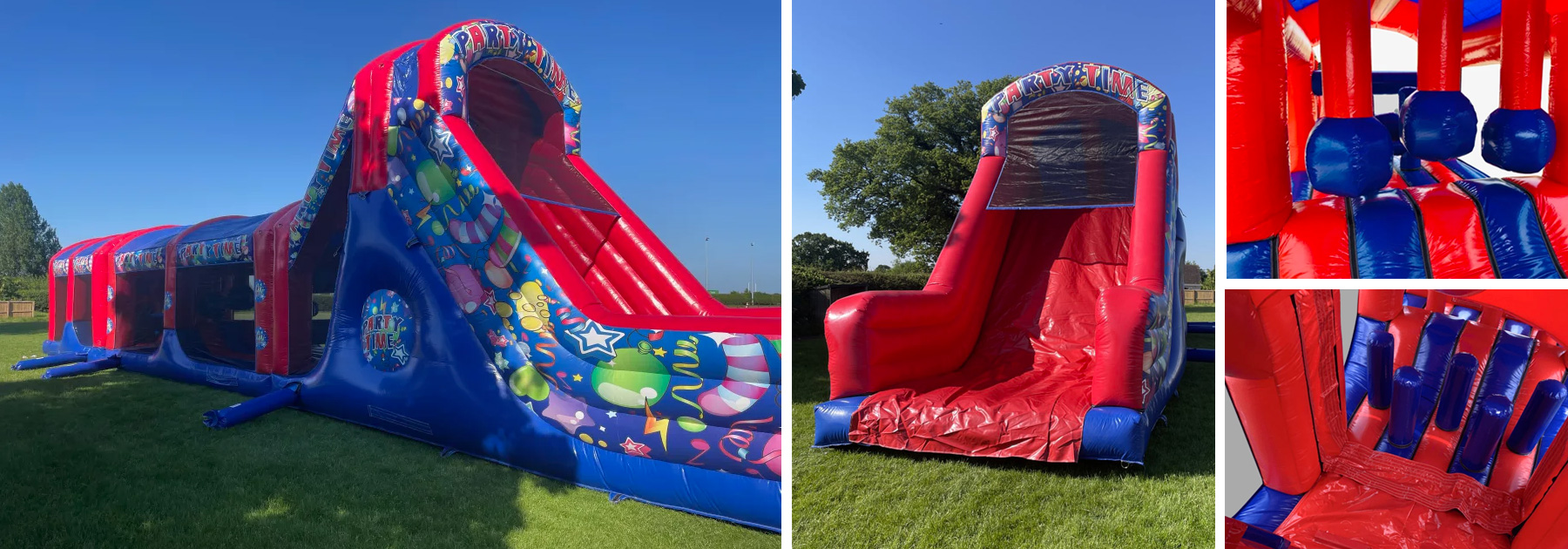 Fun Bouncy Castle Hire: Inflatable Obstacle Course Hire
